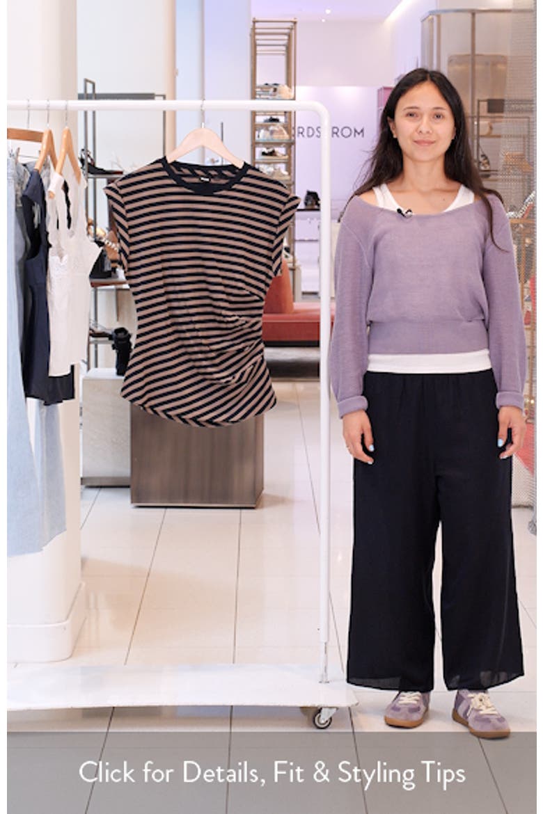 Epka Stripe Cotton Muscle T-Shirt video