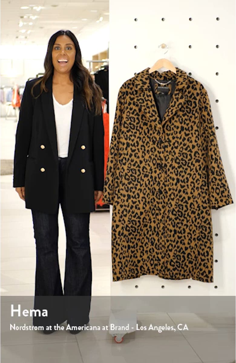 Leopard Print Coat, sales video thumbnail