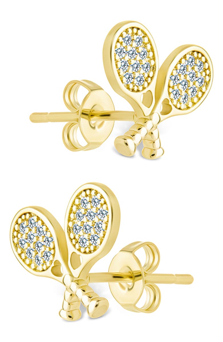 Sterling Forever Game Set Match Stud Earrings, Alternate, color, Gold