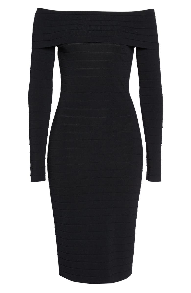 Eliza J Bandage Midi Dress, Alternate, color, 