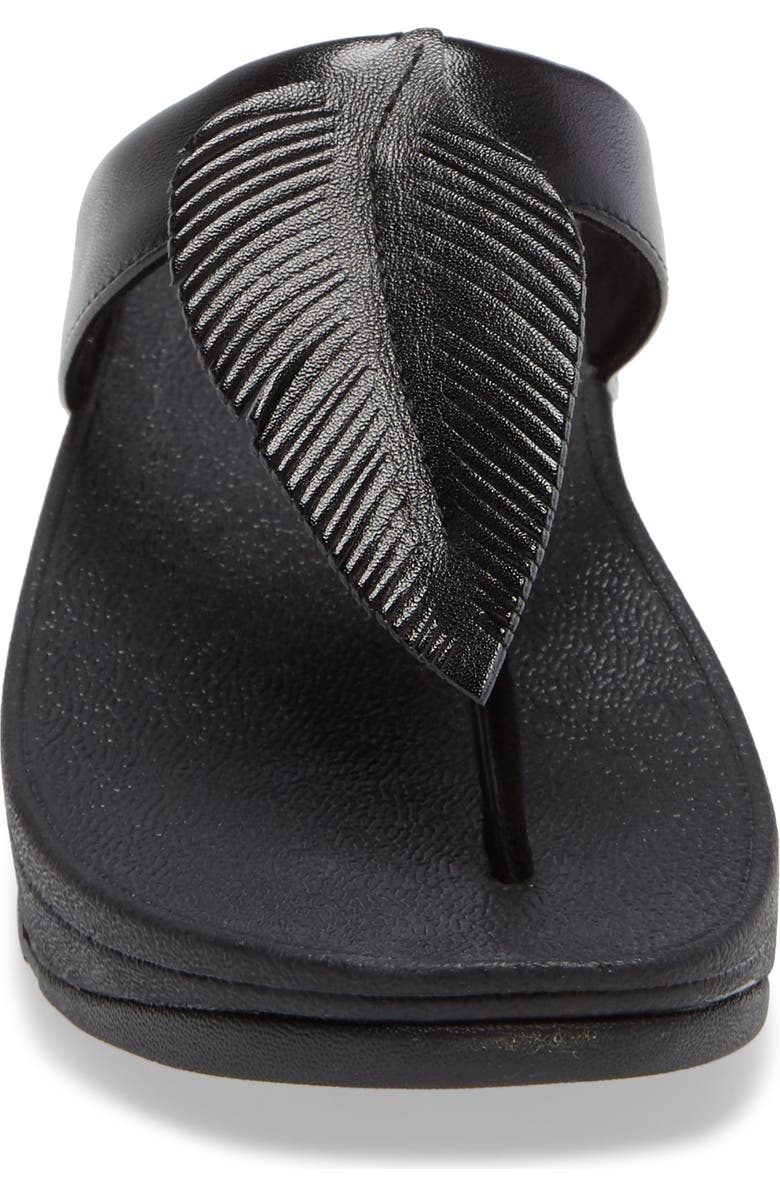 FitFlop Fino Feather Flip Flop, Alternate, color,