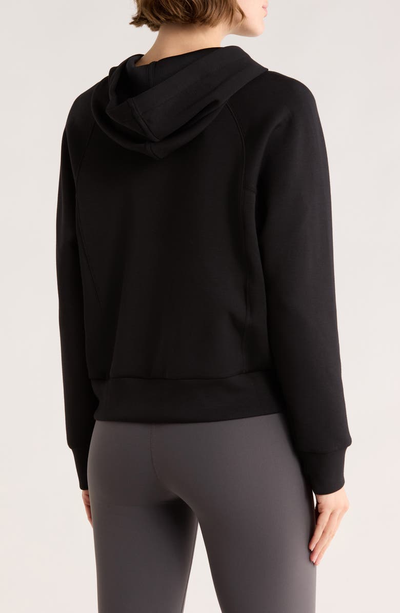 SPANX<sup>®</sup> Air Essentials Pocket Hoodie, Alternate, color, Very Black