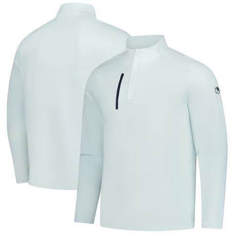 Men's Puma Mint Arnold Palmer Cloudspun One-Quarter Zip Top