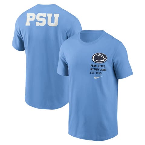 Men's Nike Valor Blue Penn State Nittany Lions Record Shattered 2-Hit T-Shirt