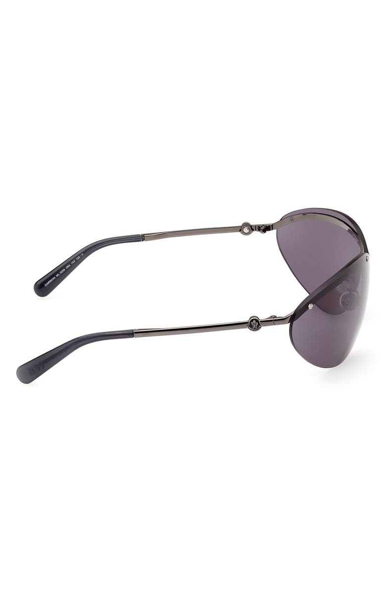 Moncler Carrion Shield Sunglasses, Alternate, color, 