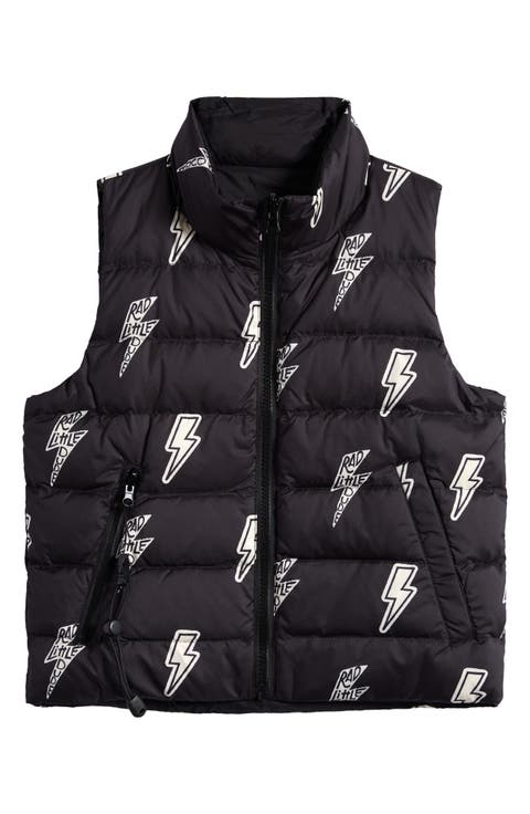 Kids' Casey Reversible Down Puffer Vest (Little Kid)