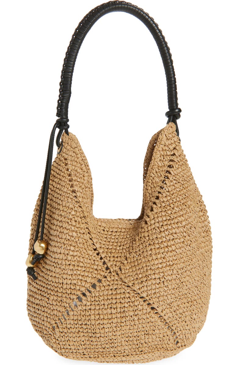 Madewell The Camren Straw Bag, Main, color,