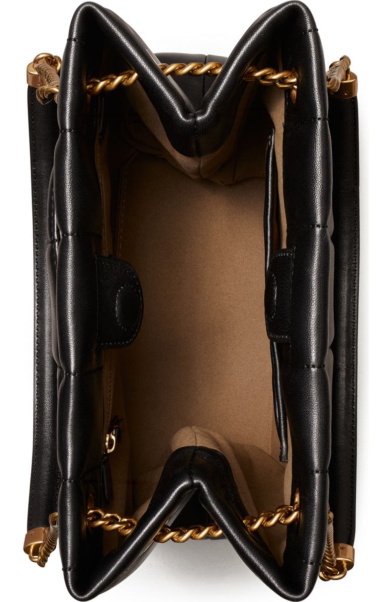 Tory Burch Kira Quilted Leather Tote, Alternate, color,