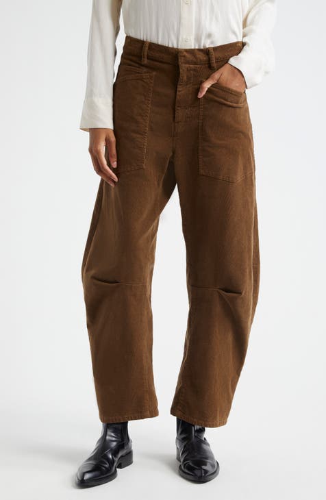 Women's Brown Corduroy Pants | Nordstrom
