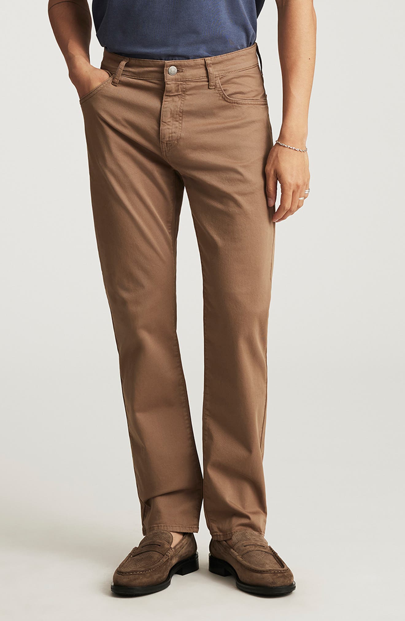 Zach Straight Leg Twill Pants