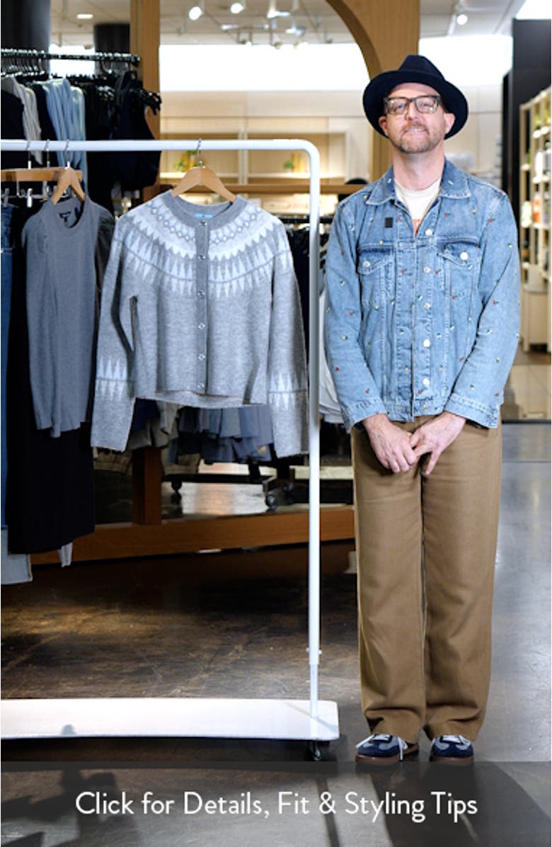 Fair Isle Cardigan, sales video thumbnail