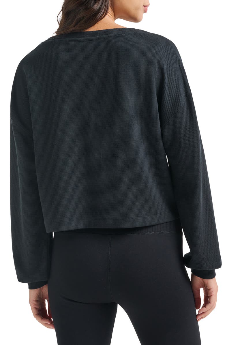 TravisMathew Casual Acquaintance Henley, Alternate, color, Black