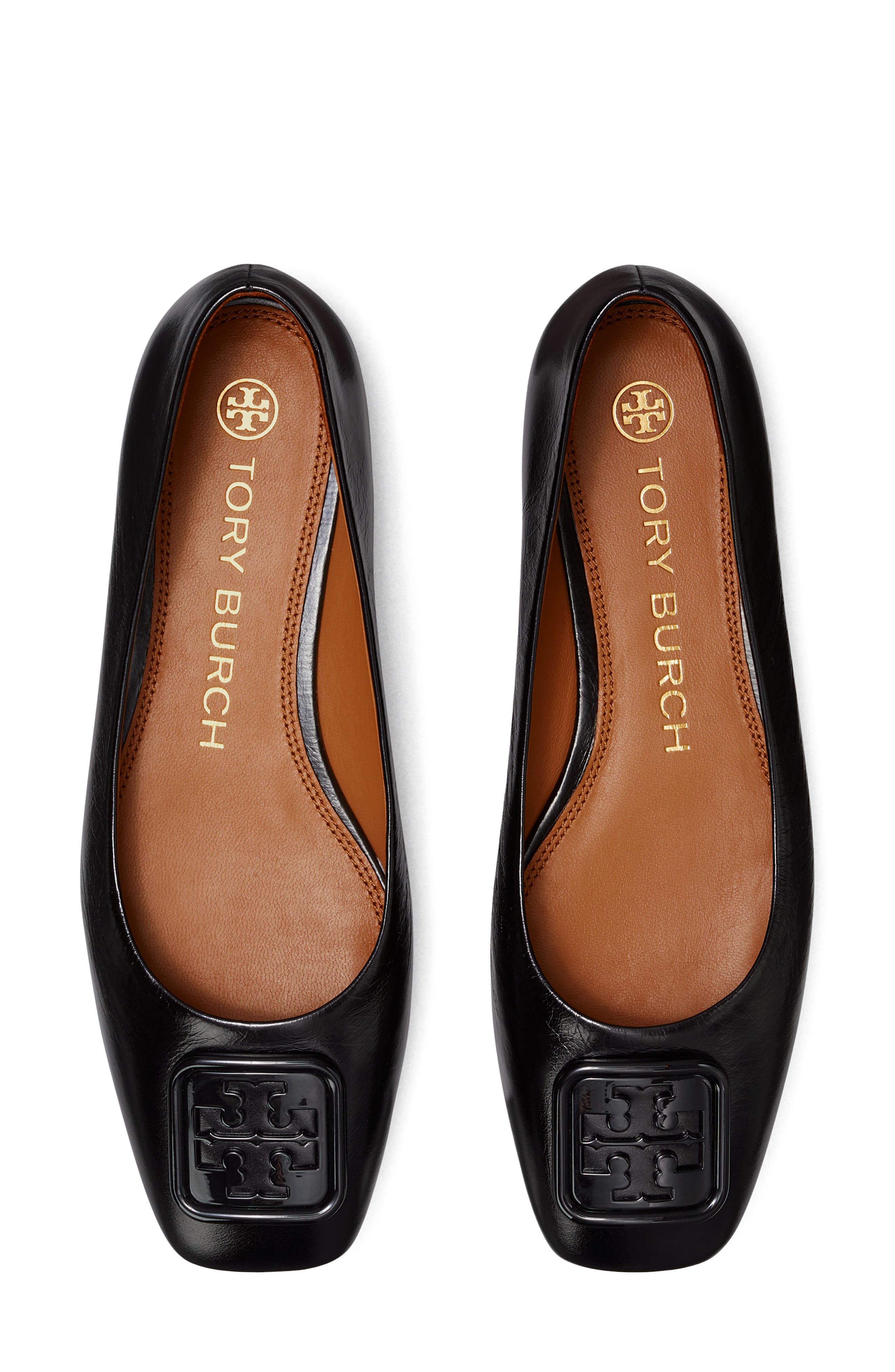 Tory Burch Georgia Square Toe Ballet Flat, Alternate, color, 