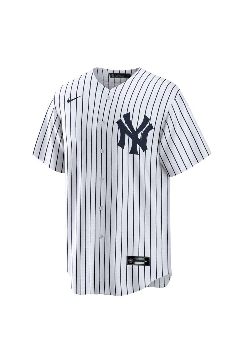 Men's Nike White New York Yankees Home Blank Replica Jersey, Alternate, color, WHITE