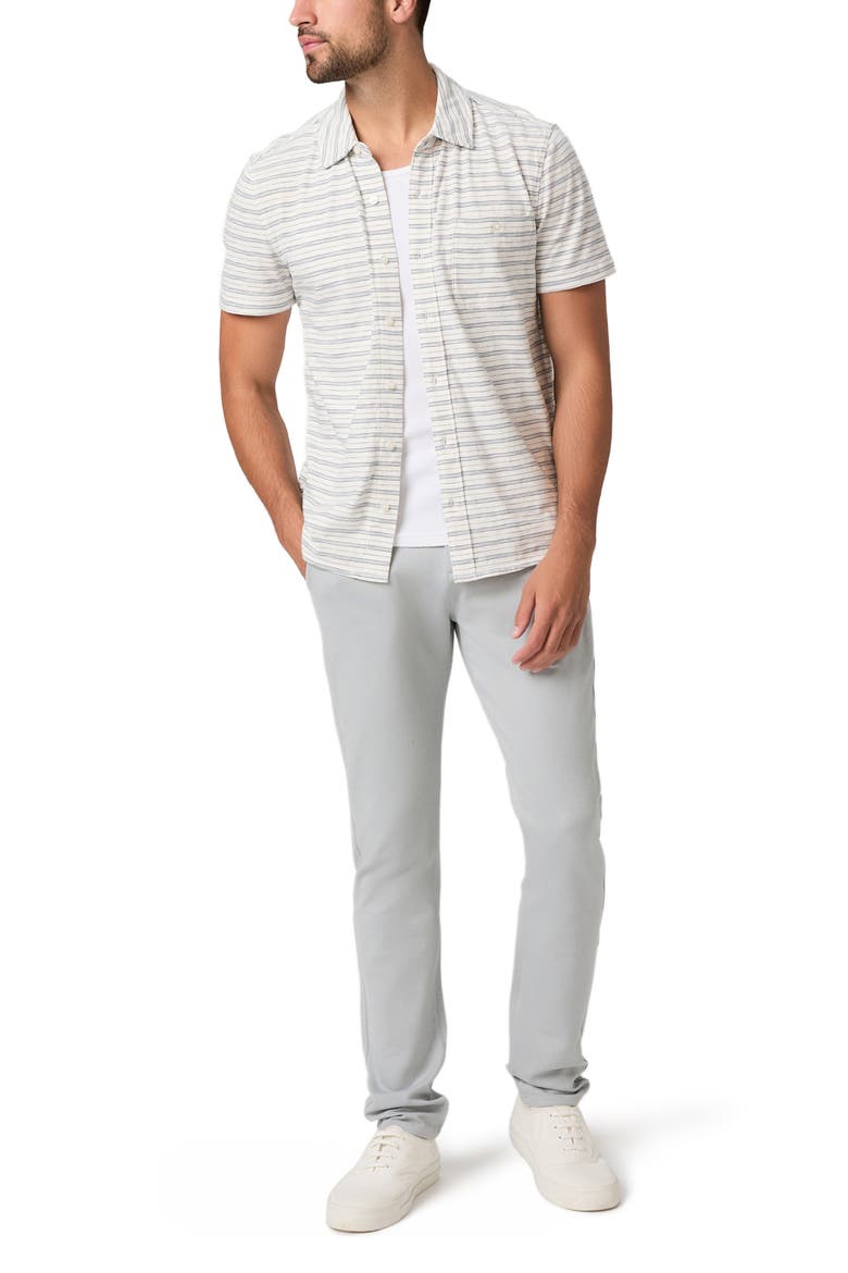 Stafford Slim Fit Knit Pants, Alternate, color, BRISTOL BLUE