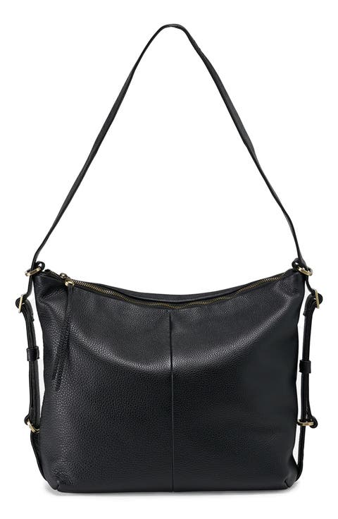 Emily Convertible Leather Backpack