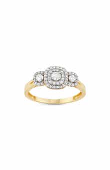 FUZION CREATIONS Two-Tone Diamond Ring