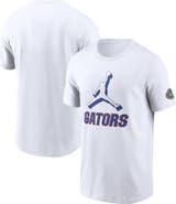 Jordan Brand Men's Jordan Brand White Florida Gators Primetime 2-Hit Swoosh T-Shirt