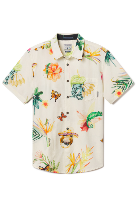 Land Before Floral - 7-Seas Button Up