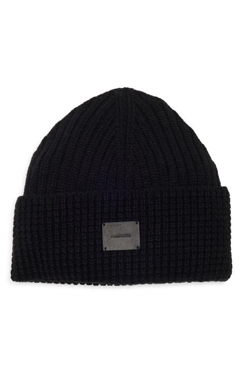 Logo Patch Cuffed Beanie