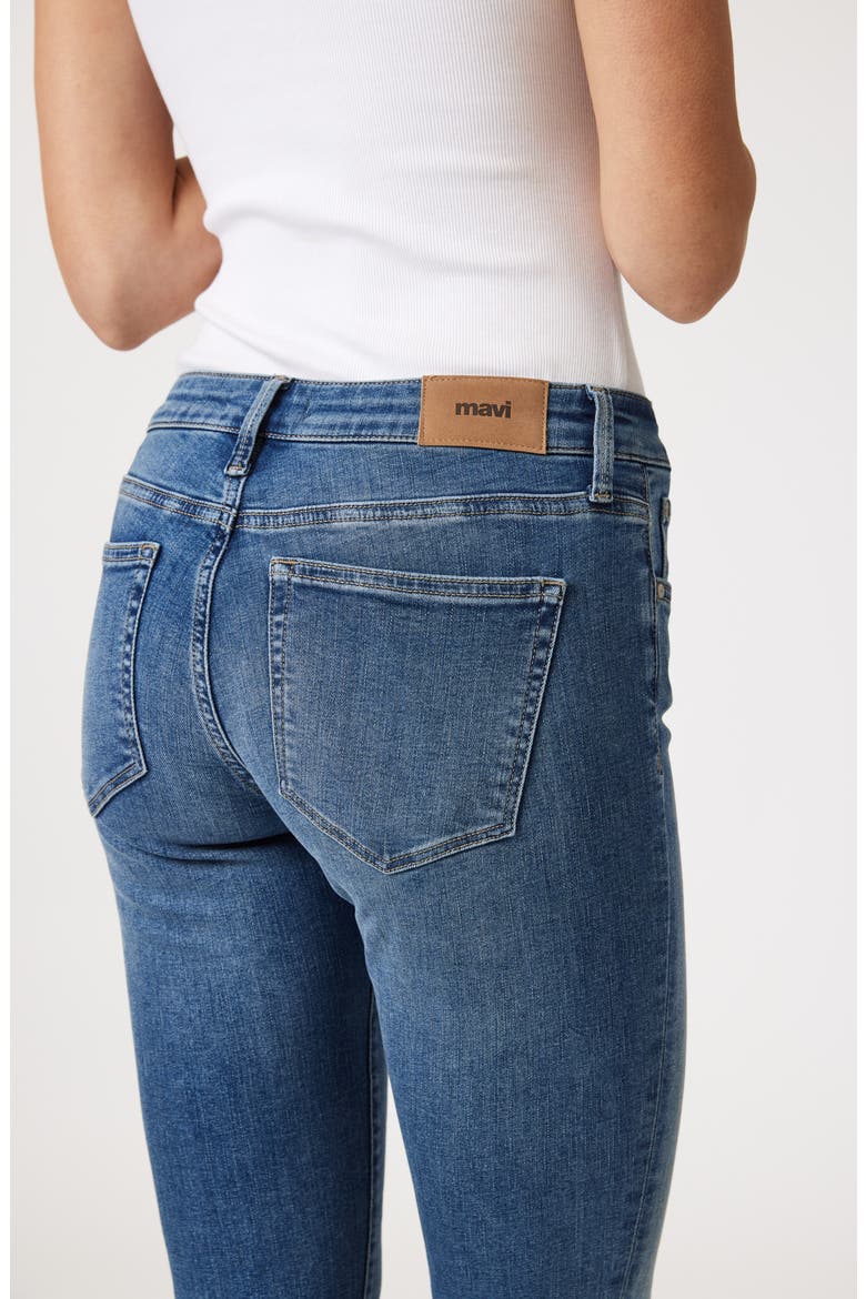 Alexa Skinny Jeans, Alternate, color, DARK BRUSHED TRIBECA