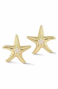 SPHERA MILANO Starfish Stud Earrings
