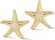 SPHERA MILANO Starfish Stud Earrings