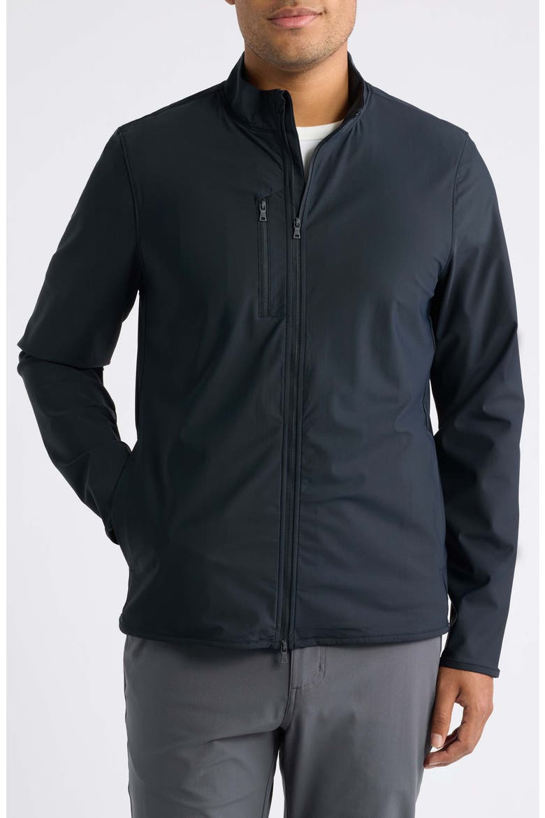 Long Game Performance Jacket, Alternate, color, PURE BLACK
