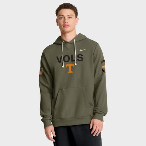 Men's Nike Olive Tennessee Volunteers 2025 Military Appreciation Dri-FIT Hoodie