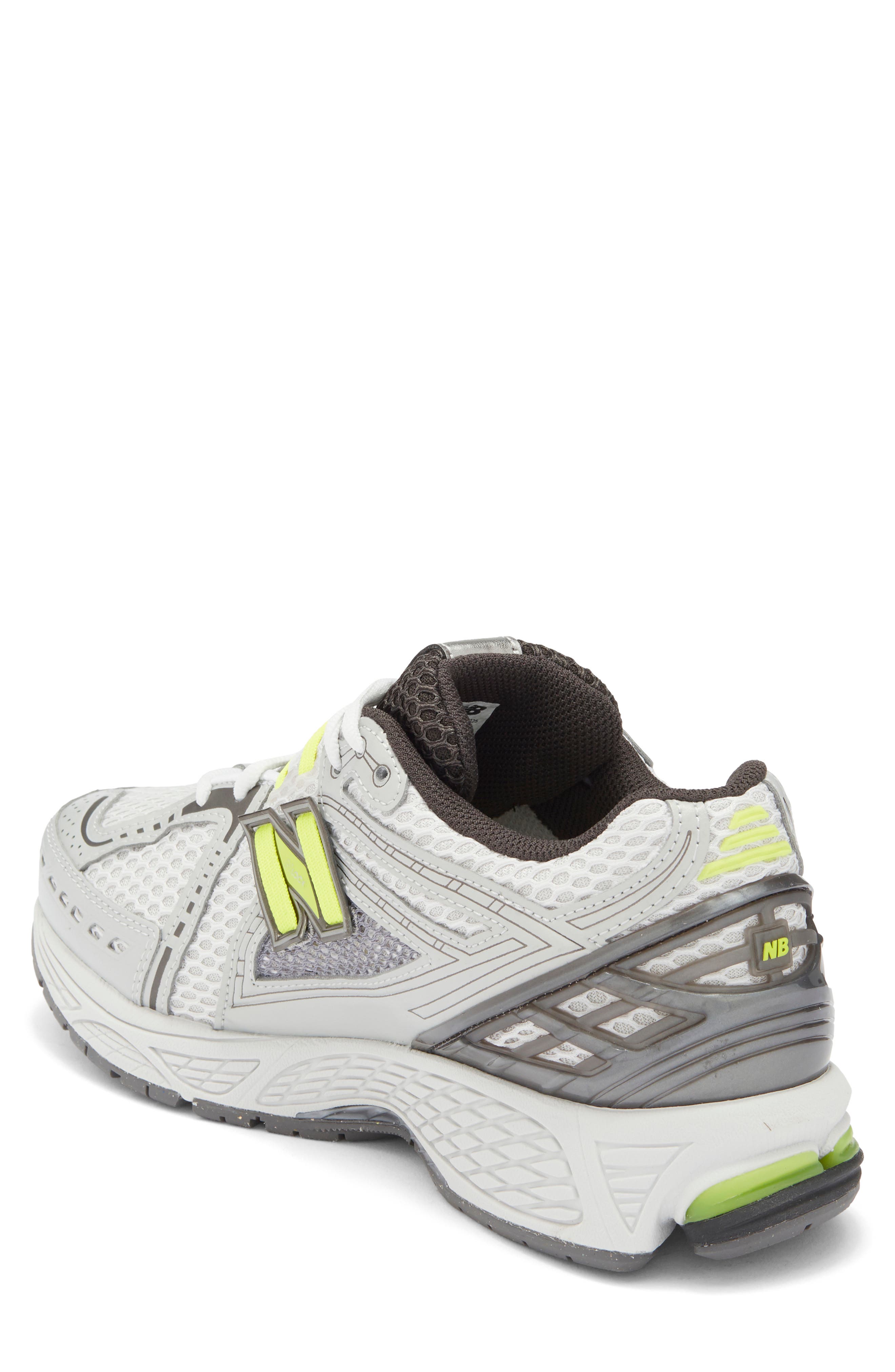 New Balance Gender Inclusive 1906R Running Shoe, Alternate, color, Silver Met/ Alkaline Green