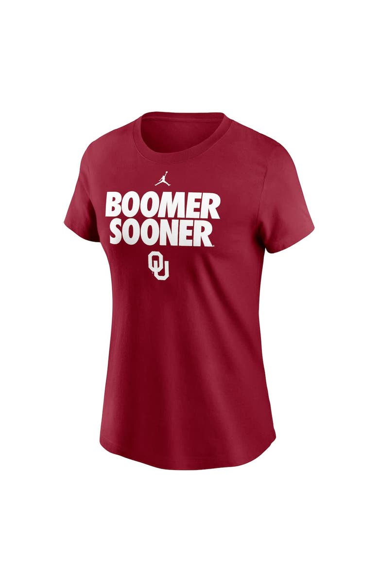 Jordan Brand Women's Jordan Brand Crimson Oklahoma Sooners Local Ultimate Chant T-Shirt, Alternate, color, Crimson
