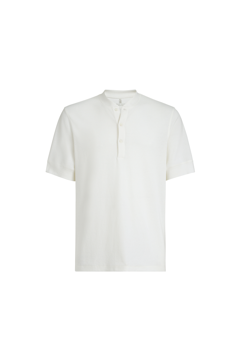 Cotton jersey T-shirt, Alternate, color, Off-White