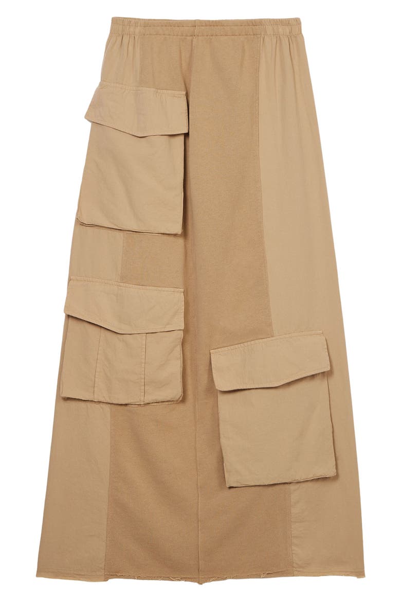 Fal Preston Cargo Maxi Skirt, Alternate, color, BROWN