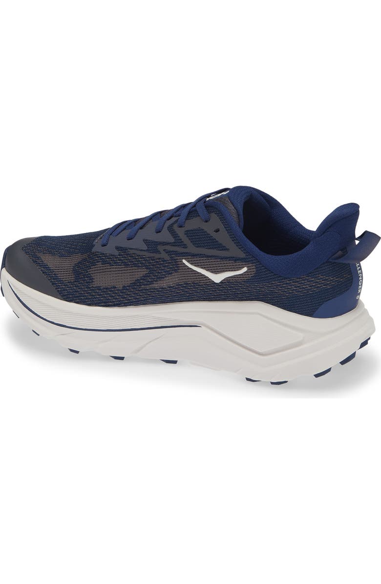 HOKA Challenger 8 Trail Running Shoe, Alternate, color, Midnight Blue / Grout