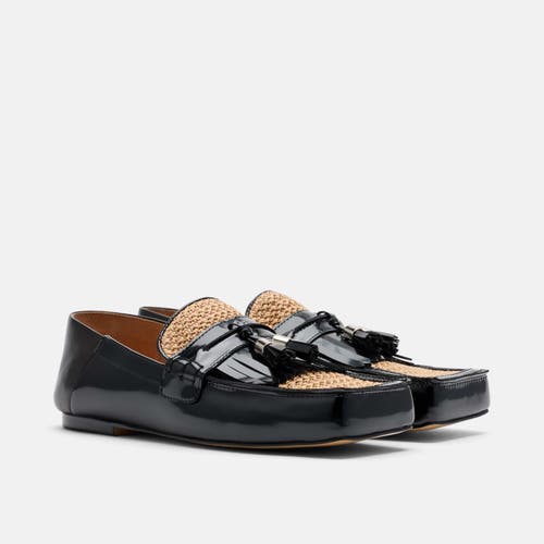 Marc Nolan Simone Patent Leather Tassel Loafers In Multi