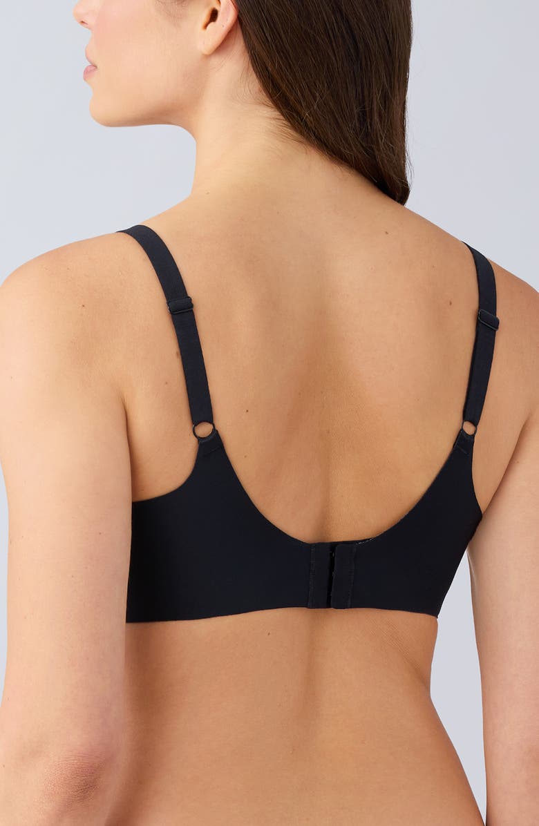 Wacoal Lounge Easy Like Sunday Wire Free T-Shirt Bra, Alternate, color, Black