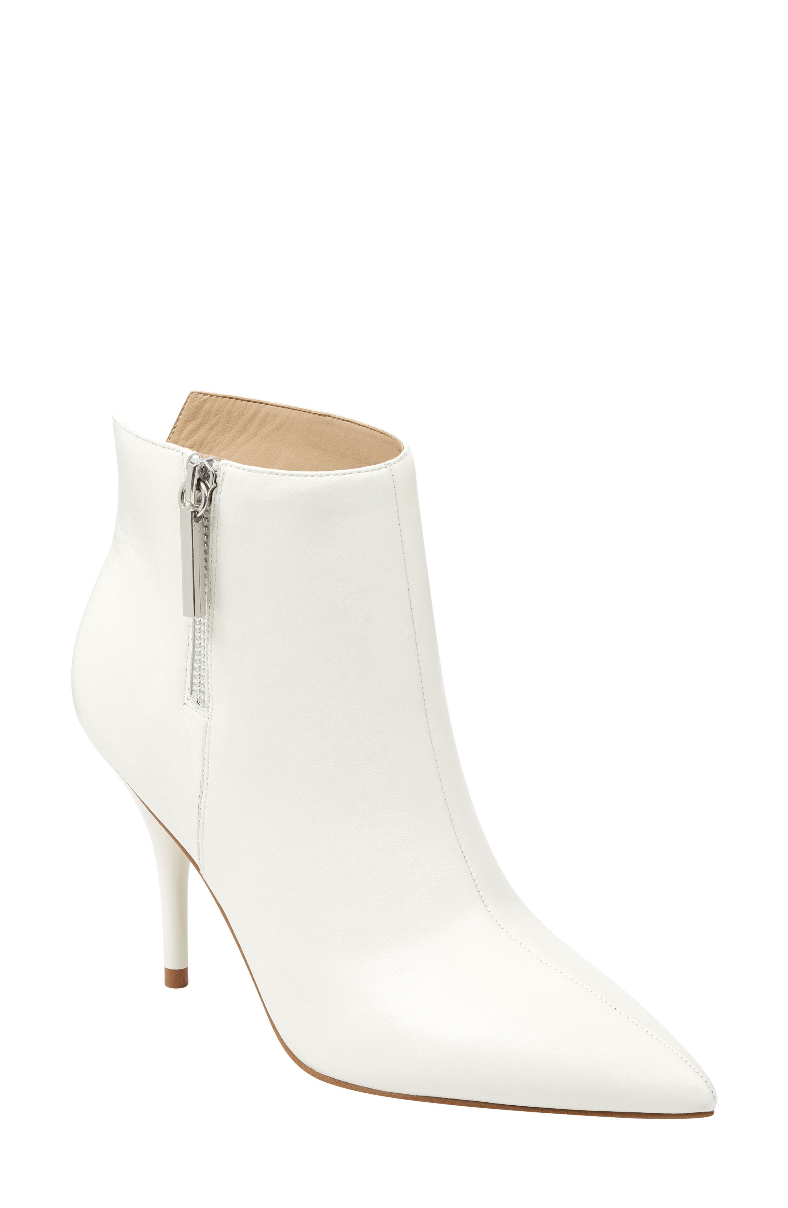 Faye Bootie, Main, color, IVORY LEATHER