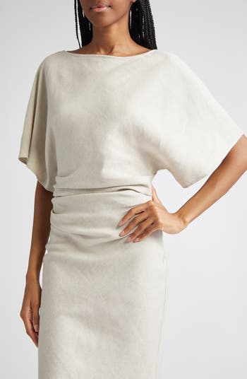 Amelie Linen Blend Dress