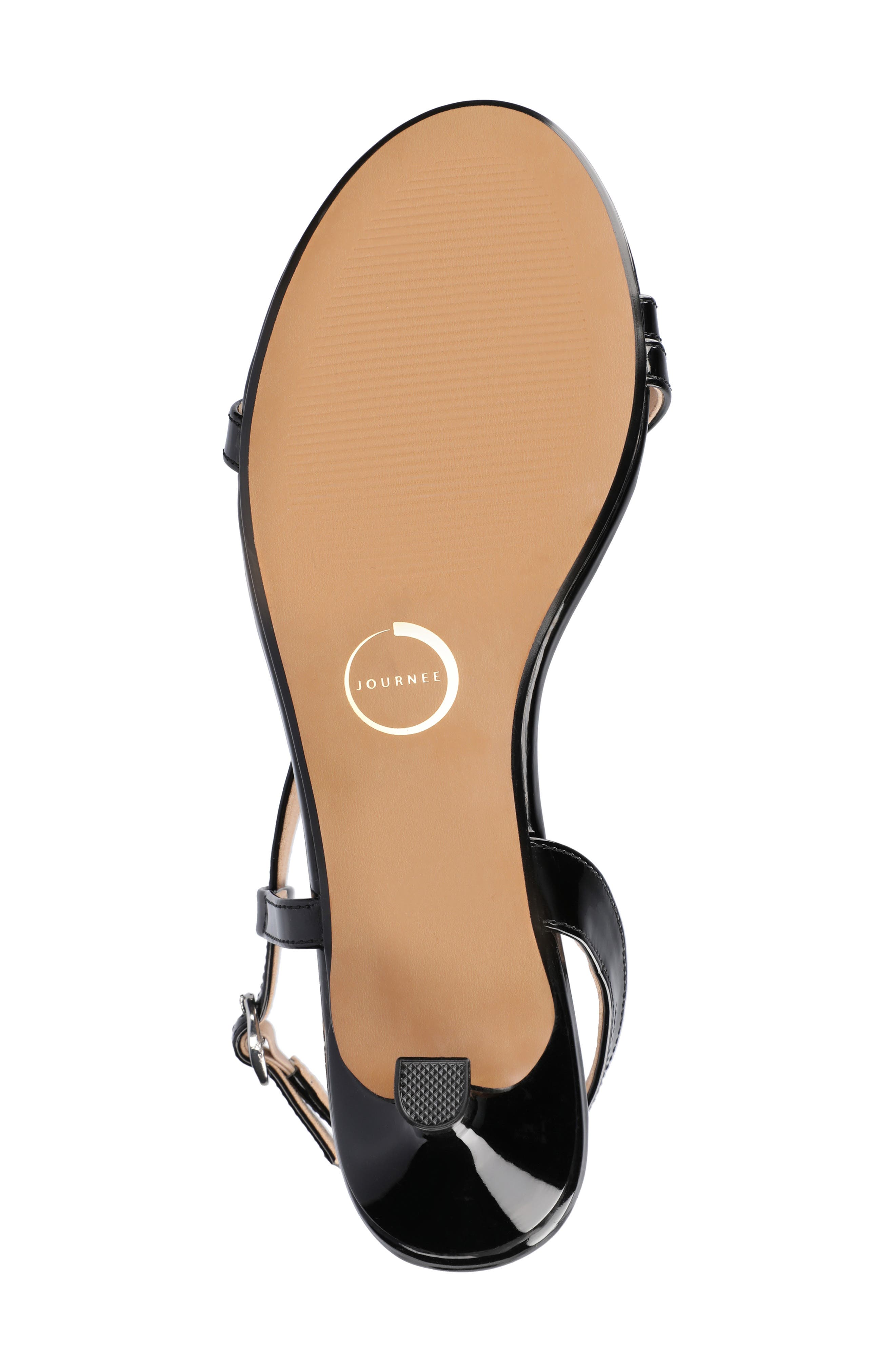 Journee Collection Jemry Kitten Heel Sandal, Alternate, color, 