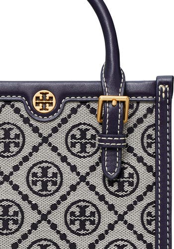 関税送料込み Tory Burch T Monogram Jacquard Mini Tote Mini T Monogram Tote: Women's Handbags | Crossbody Bags