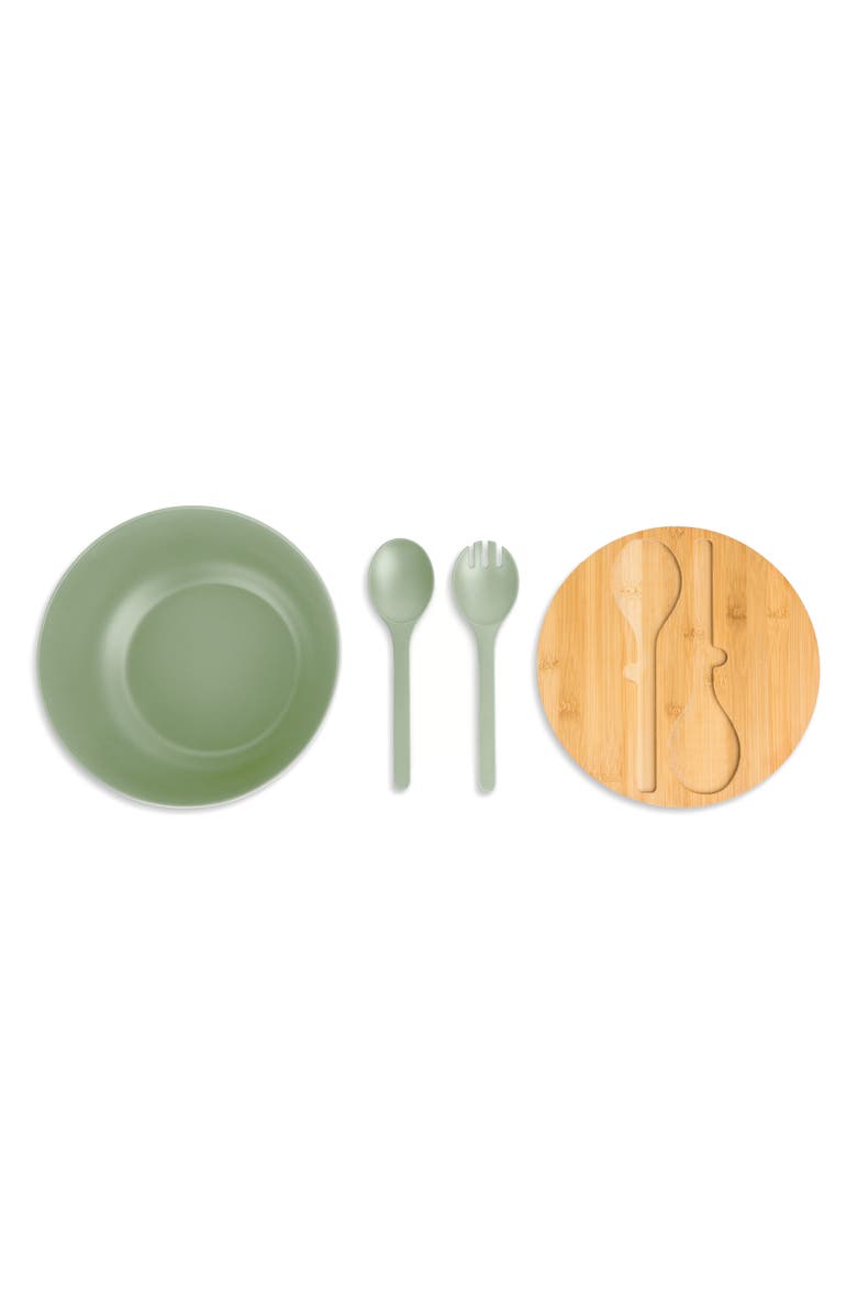 Core Home Salad Bowl Set, Alternate, color, Leaf
