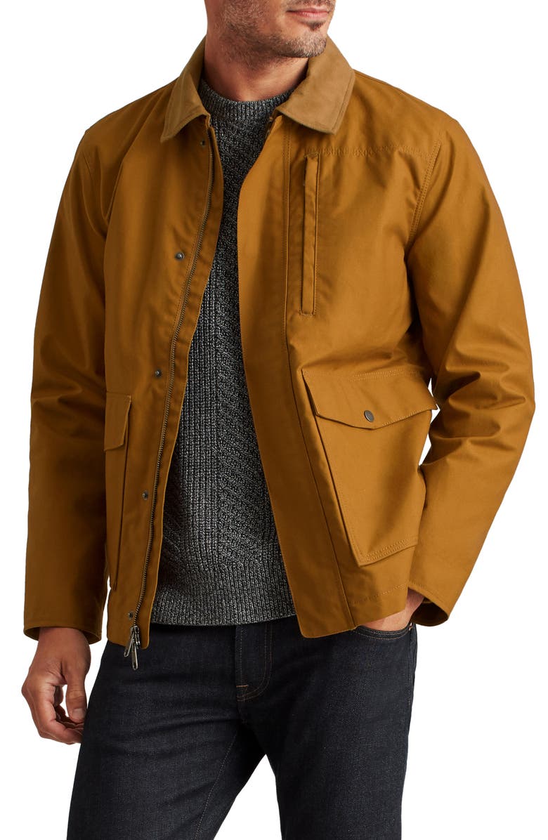 Bonobos Waxed Water Resistant Field Jacket, Main, color,