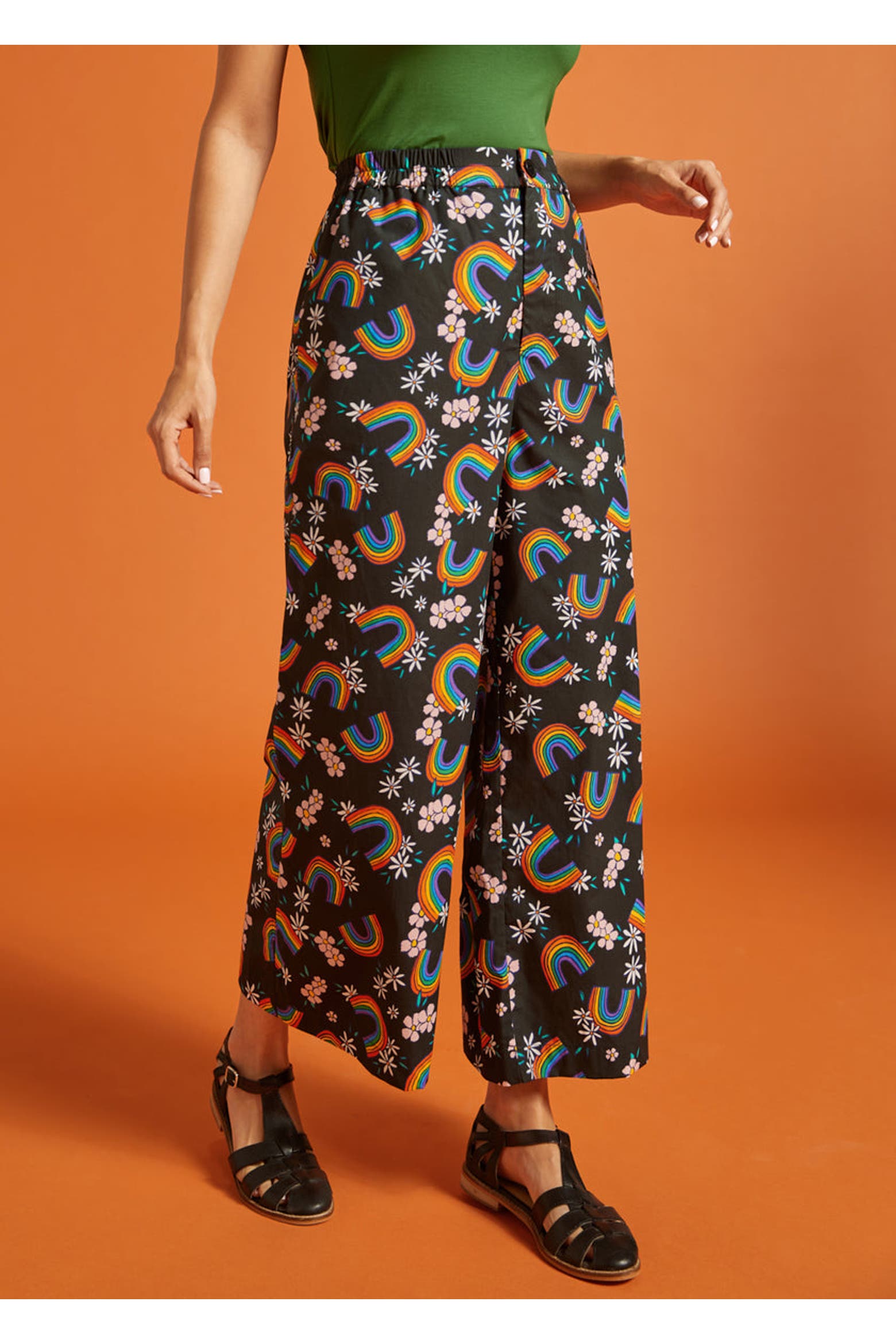 Modcloth Customer Service ModCloth Day Trip Drifters Palazzo Pant (Women) | Nordstrom