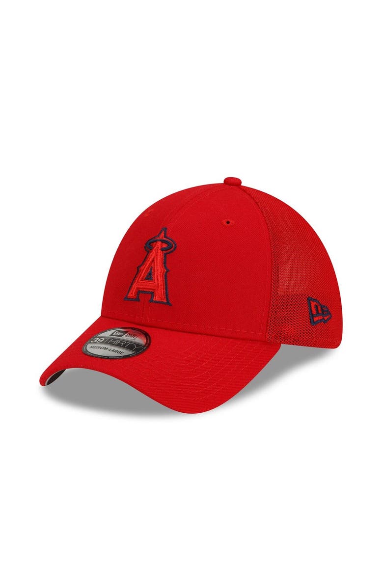 New Era Men's New Era Red Los Angeles Angels 2023 Spring Training 39THIRTY Flex Hat, Alternate, color,