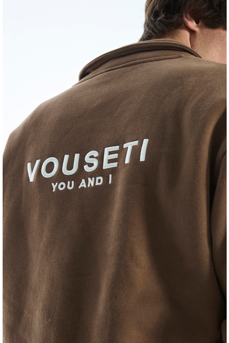 The OG Quarter Zip Pullover, Alternate, color, COFFEE