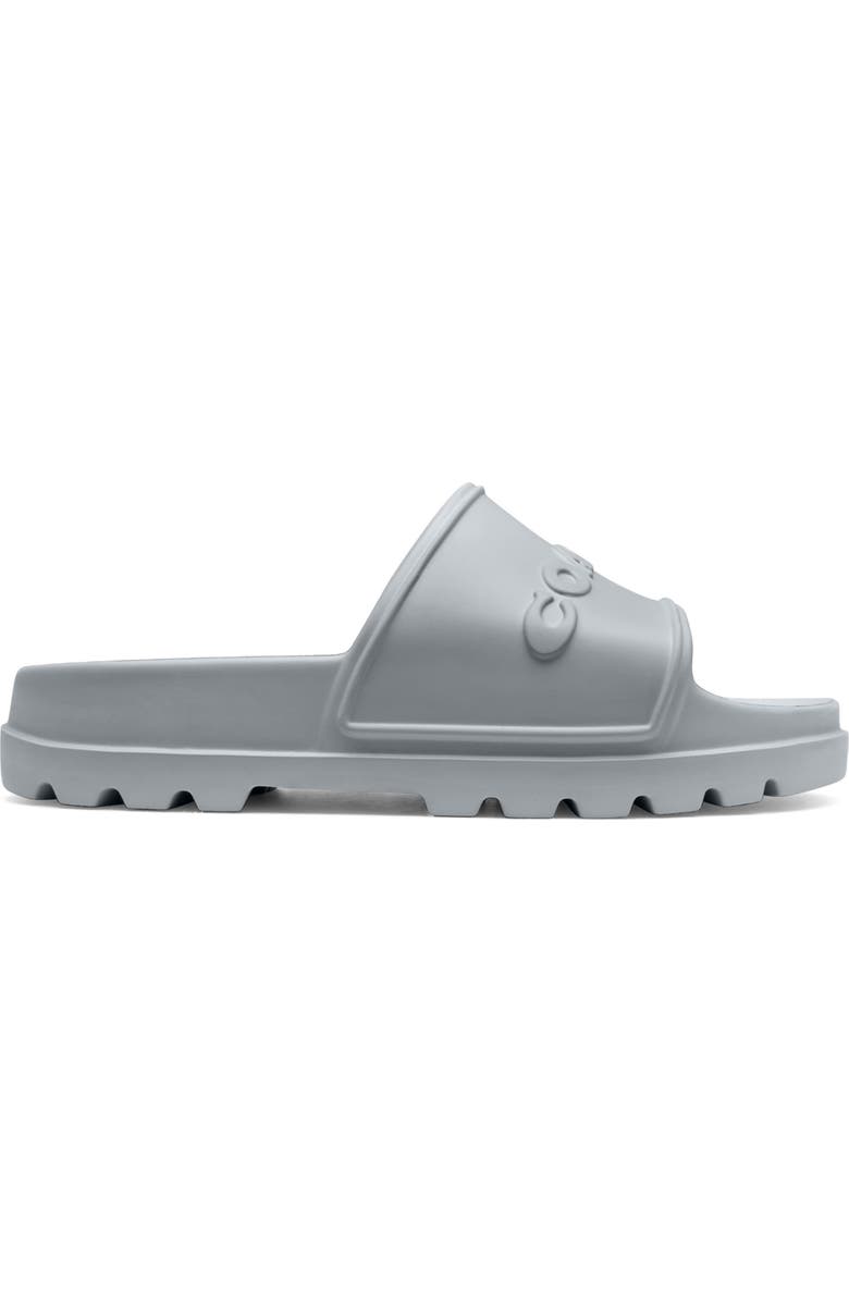 COACH Jesse Molded Slide Sandal, Alternate, color, Grey Blue