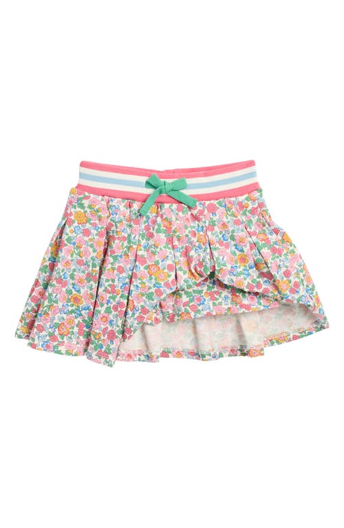 Mini Boden Kids' Pleated Cotton Jersey Skort