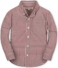 Hope & Henry Boys' Organic Stretch Poplin Shirt, Kids