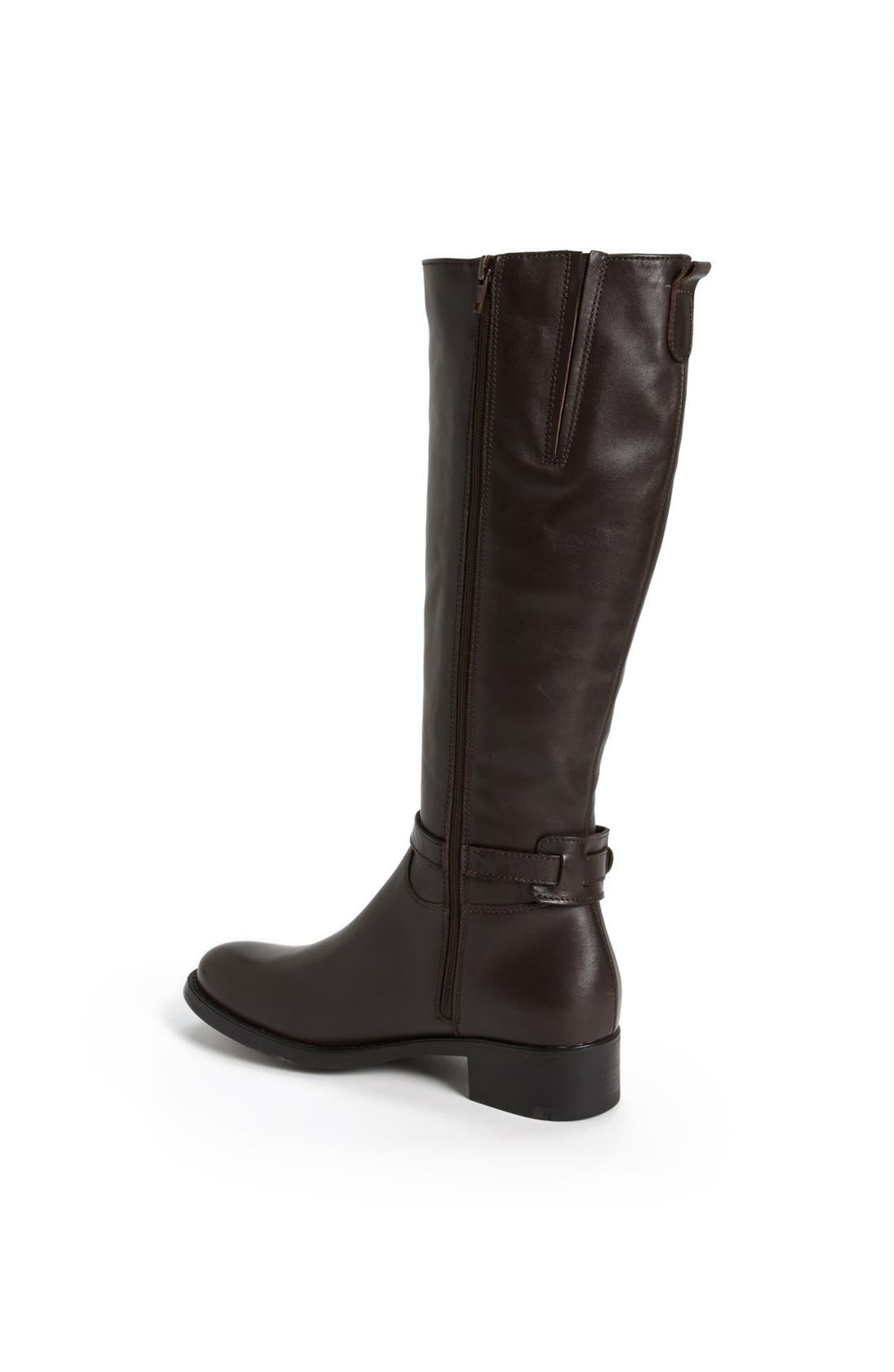 'Sandra' Waterproof Boot, Alternate, color, BROWN