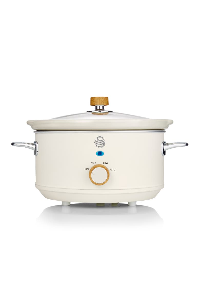 Swan Nordic 3.5L Slow Cooker, Alternate, color, White